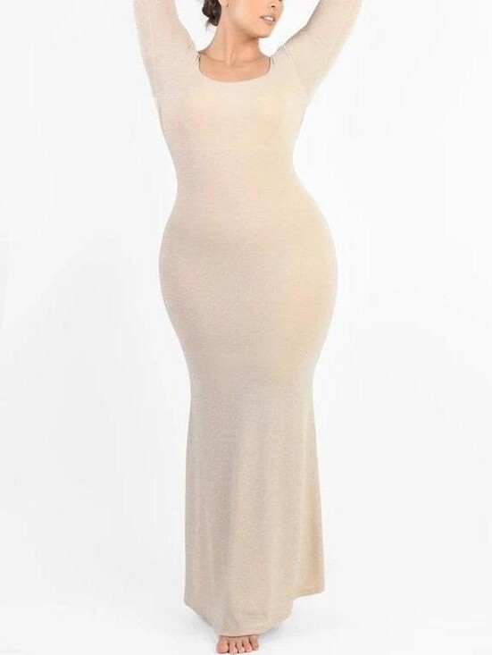 Shapellx Dresses & Skirts - Shapellx Gleaming Mermaid Shaping Dress. NWT.  MED.